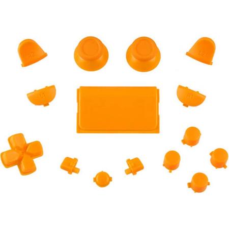 PS4 controller button replacement set oranje